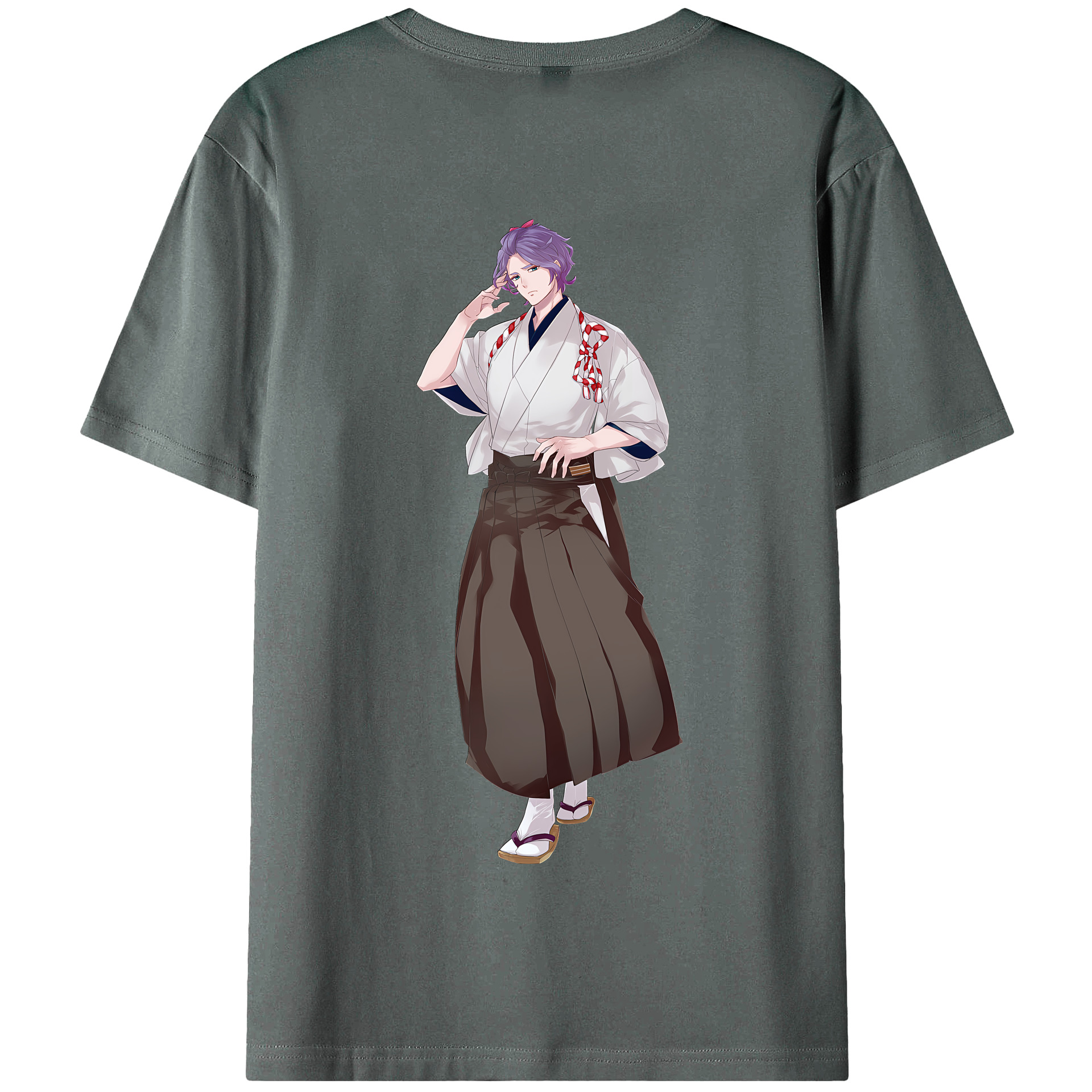 （画像用） 刀剣乱舞 Touken Ranbu 綿100％半袖Tシャツ（背面プリント）